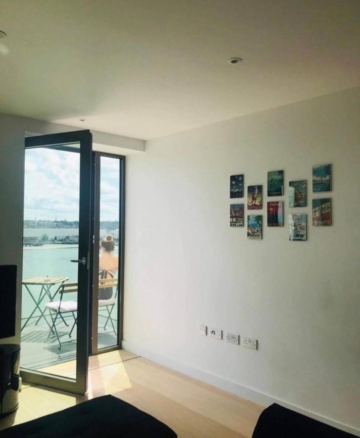 Large Double Room Overlooking The Thames Londra Exterior foto